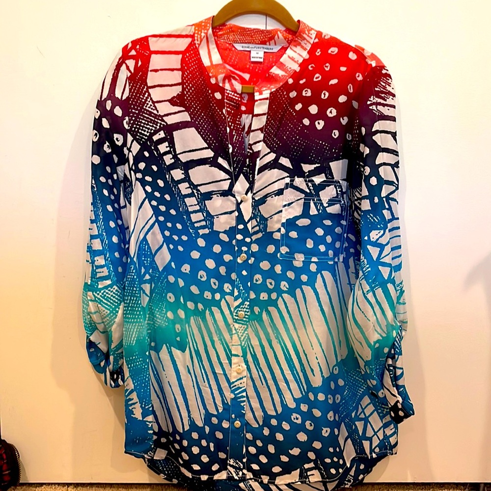 Diane vonFurstenberg ladies blouse